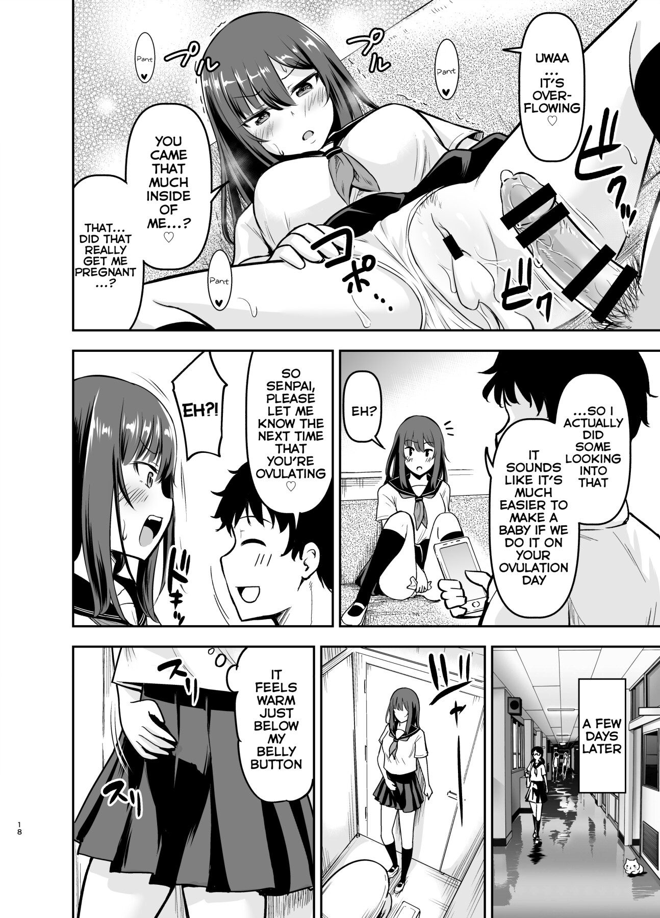 Hentai Manga Comic-My Senpai and I Have Sex-Read-17